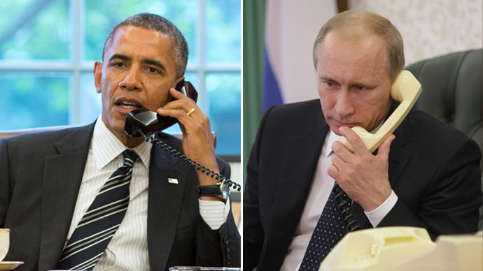 Obama Calls Putin over Ukraine: Costs will Rise
