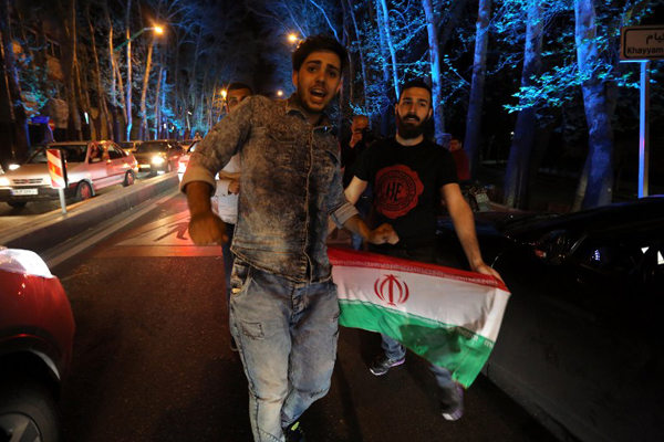 Iranians Celebrate Diplomatic Victory