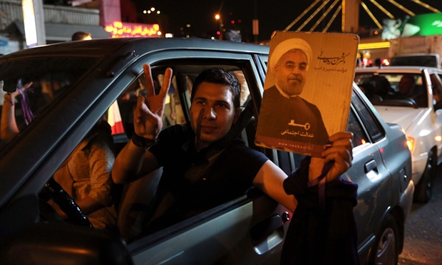 Iranians Celebrate Diplomatic Victory