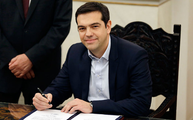 Greek Prime Minister Alexis Tsipras 