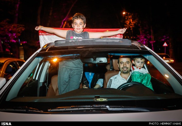Iranians Celebrate Diplomatic Victory