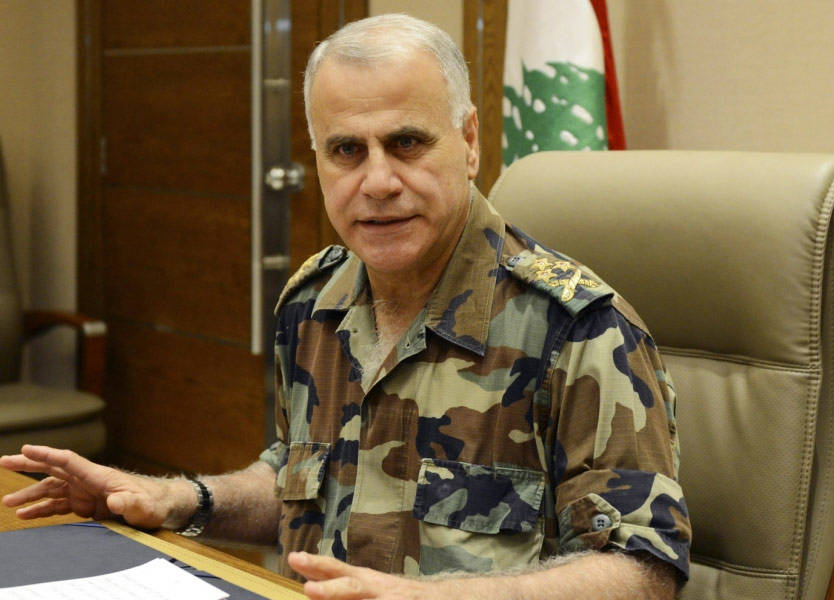 Lebanese Army Commander Jean Qahwaji