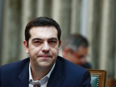 Prime Minister Alexis Tsipras' left-wing Syriza party