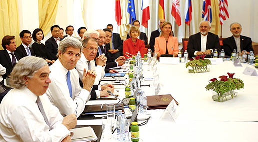 Iran and P5+1 representatives in Vienna