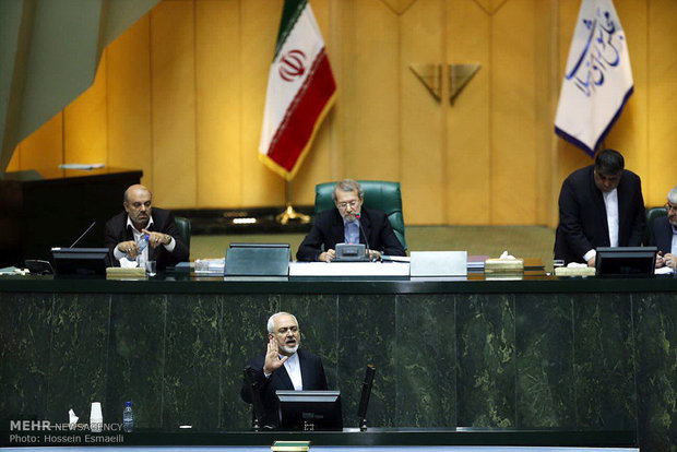 Iran's Foreign Minister Mohammad Javad Zarif
