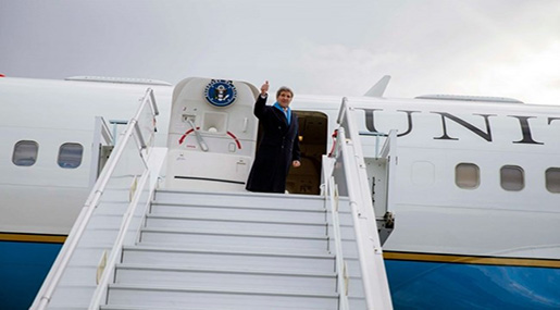 Kerry in KSA: Iran, Yemen, Syria on Top of Talks
