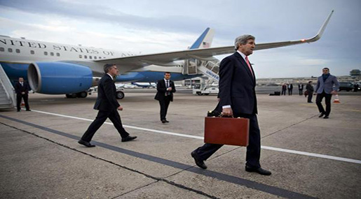 Kerry in Egypt ahead of Meeting Zarif 
