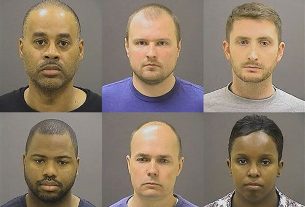 6 Baltimore Officers Indicted over Black Teen Death