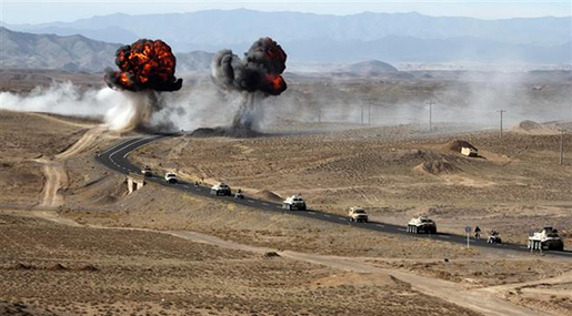 Iranian Army Wraps Up Military Drills with Drones on Show