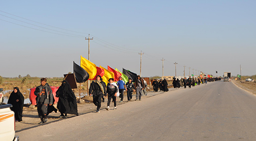 Walk to Arbaeen from all over the Globe Walk to Arbaeen from all over the Globe