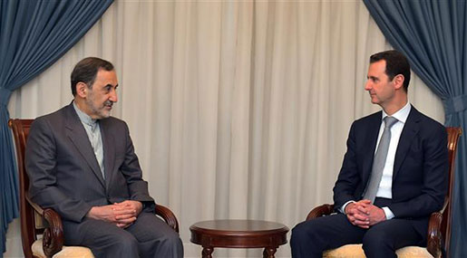 Velayati Meets Assad