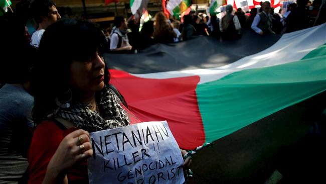 Argentina: Protesters Slam ’Israeli’ Violence against Palestinians
