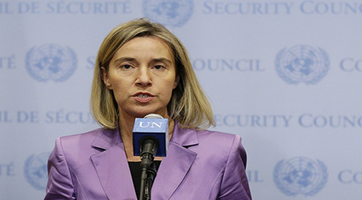EU Foreign Policy Chief Federica Mogherini