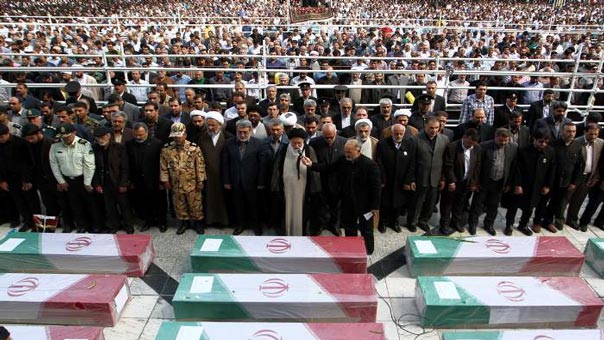 Iran Holds Funerals for Hajj Victims 