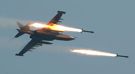 Putin: Russian Airstrikes Aim to Preserve Syria's Territorial Integrity