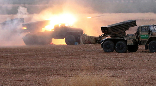 Syrian General Staff: Syrian Forces Launch Large-Scale Offensive against 
