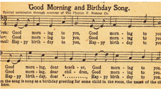 "Happy Birthday to You" Finally Becomes Public Domain