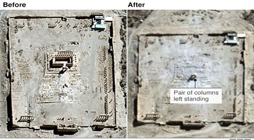 UN: Palmyra's Temple of Bel Destroyed