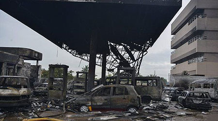 Ghana Petrol Station Inferno Kills about 175 