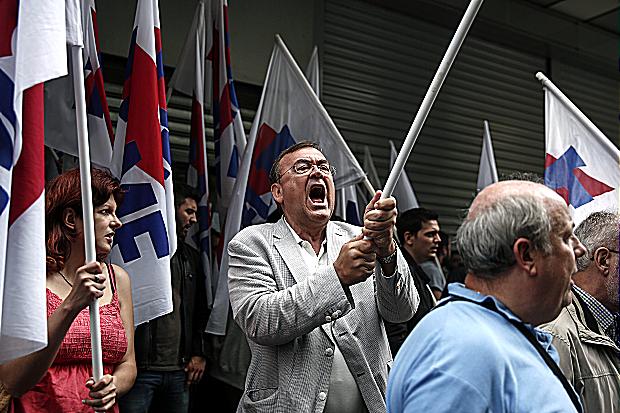 Greeks Hold Anti-Austerity Protest