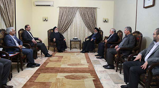 Sayyed Nasrallah Receives Deputy of Iranian President Sayyed Shahidi