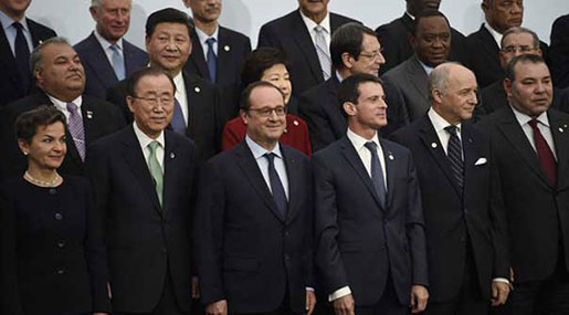 Nearly 200 Nations Commit to Paris Climate Deal
