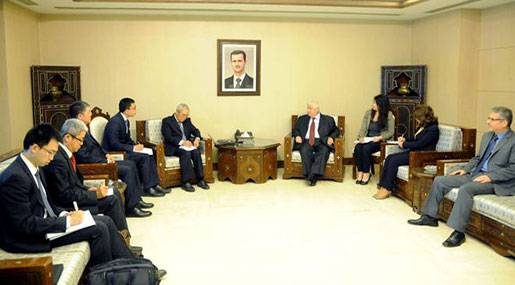 Al-Moallem: Syria Fighting Terrorism in Parallel with Political Process Al-Moallem: Syria Fighting Terrorism in Parallel with Political Process