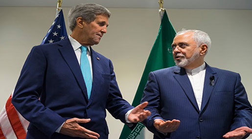 US Secretary of State John Kerry and Iranian FM Mohammad Javad Zarif
