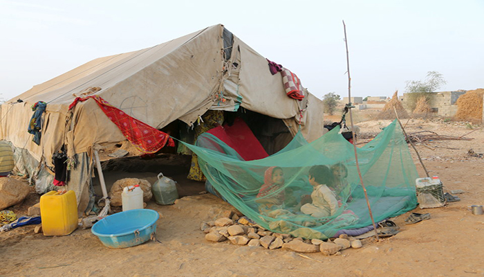 Inside the Bare-Bones Camp Where Families Try to Survive Yemen's War