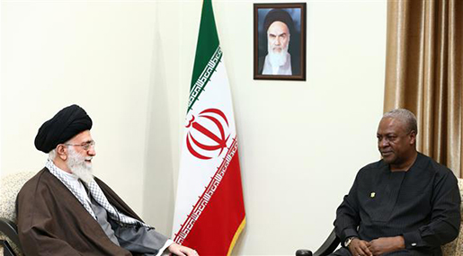 Leader of the Islamic REvolution His Eminence Imam Sayyed ALi Khamenei 