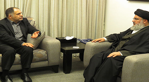 Sayyed Nasrallah Receives IRNA General Director & Ambassador FatehAli