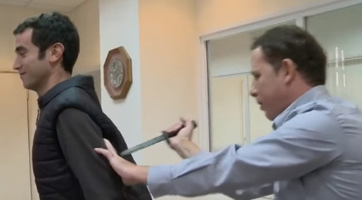 Knife-Proof Vest Proves Useless, "Israeli" TV Reporter Injured in Test