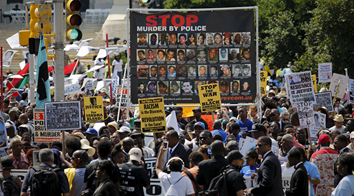 Americans March against Racial, Economic Injustice
