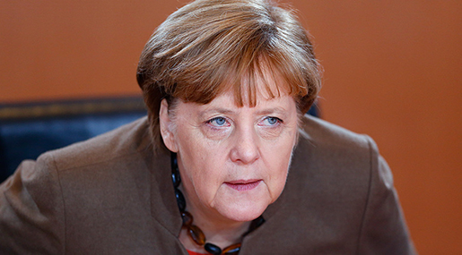 German Chancellor Angela Merkel