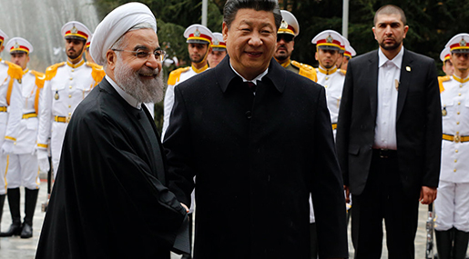China's Leader Seeks "New Chapter" in Ties with Iran
