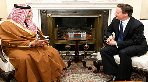 Cameron Criticized for Turning ’Blind eye’ to KSA’s Executions
