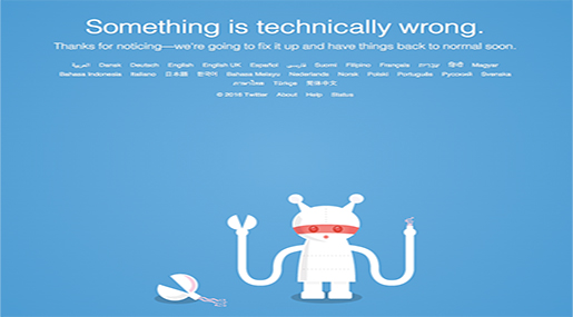 Technical Problems Down Twitter Worldwide