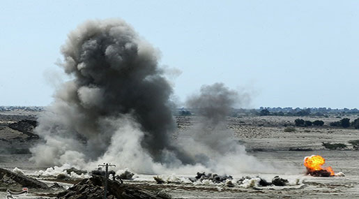 Iranian drills