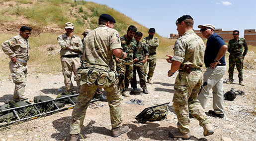 Britain Sends More Troops to Train Iraqis Fighting Daesh
