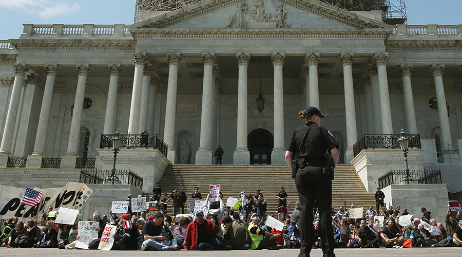 Arrests Made as Hundreds of Americans Protest at 2nd ‘Democracy Spring’ Sit-in
