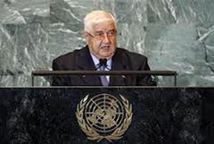 Moallem Accuses West, Some Arabs of Prompting Terrorism: We Believe in Political Solution