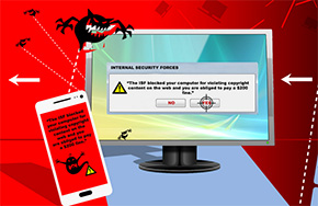 Infographic--ISF VIRUS: Broke Credit Cards! 
