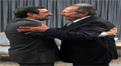 Iranian President Receives Former Lebanese President