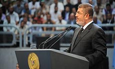 Mursi Announces Cut of Ties with Syria instead of Zionist Entity