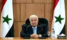 Al-Moallem: Al-Assad Won’t Resign, No for Foreign Dictates 