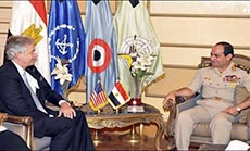 Egypt Rebuffs US Interference, Burns Urges Nonviolent Path