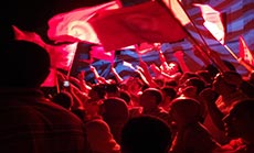 Tens of Thousands March against Tunisia Gov’t