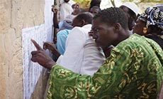 
Malians Vote for New President