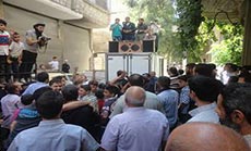 Protests in Raqqa against Armed Groups Abuses 