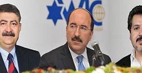 By the order of Qatar, Najib al-Ghadban Partakes in Jewish Conference